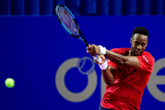 Gael Monfils (Fra) TENNIS : Open Sud de France 2020 - Finale Simple - Montpellier - 09 02 2020 JBAutissier Panoramic 