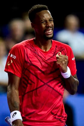 joie de Gael Monfils (Fra) TENNIS : Open Sud de France 2020 - Finale Simple - Montpellier - 09 02 2020 JBAutissier Panoramic 