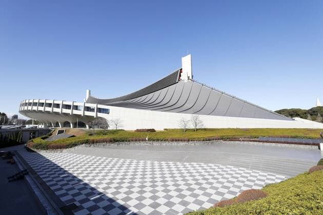 Tokyo Olympic venue: Yoyogi National Stadium Photo taken Jan. 10, 2020, shows Yoyogi National Stadium, which will host handball during the Tokyo Olympics and wheelchair rugby and badminton during the Paralympics. 