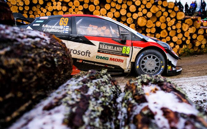 200215 Kalle Rovanperä with co-driver Jonne Halttunen, Toyota Gazoo Racing WRT, Toyota Yaris WRC, Motorsport Rallye, WM participates in SS6 Finnskogen 2, in Rally Sweden on February 15, 2020 in Grue, Norway. Photo: Fredrik Karlsson BILDBYRAN kod FK Cop 185 motor motorsport svenska rallyt 2019 rally rally sweden bbeng wrc *** 200215 Kalle Rovanperä with co driver Jonne Halttunen, Toyota Gazoo Racing WRT, Toyota Yaris WRC participates in SS6 Finnskogen 2, in Rally Sweden on February 15, 2020 in Grue, Norway Photo by Fredrik Karlsson BILDBYRAN code FK Cop 185 motor Motorsport svenska rally 2019 Rally Rally sweden bbeng wrc,  Copyright: FREDRIKxKARLSSON BB200215FK045