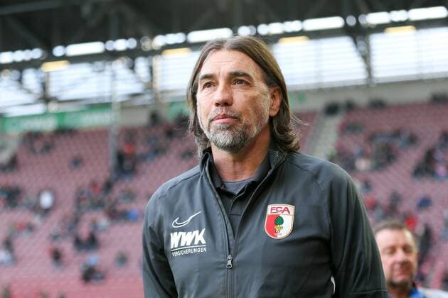 Head Coach Martin Schmidt FC Augsburg , FC Augsburg vs SC Freiburg, Football, 1 Bundesliga, 15 02 2020, DFL REGULATIONS PROHIBIT ANY USE OF PHOTOGRAPHS AS IMAGE SEQUENCES AND OR QUASI VIDEO Augsburg Bayern Germany Copyright: xkolbert-press ChristianxKolbertx