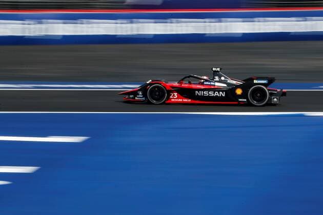 Swiss driver Sebastien Buemi of the Nissan e.dams team in action during the Grand Prix of Formula E at the Autodromo Hermanos Rodriguez of Mexico City, Mexico, 15 February 2020. Grand Prix of Formula E in Mexico City !ACHTUNG: NUR REDAKTIONELLE NUTZUNG!  Copyright: xJosexMendezx AME2935 20200216-637174081901902080
