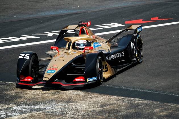 French driver Jean-Eric Vergne of the DS Techeetah team in action during the Grand Prix of Formula E at the Autodromo Hermanos Rodriguez of Mexico City, Mexico, 15 February 2020. Grand Prix of Formula E in Mexico City !ACHTUNG: NUR REDAKTIONELLE NUTZUNG!  Copyright: xJosexMendezx AME2916 20200216-637174083151741558