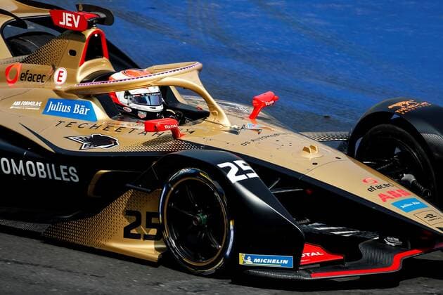 French driver Jean-Eric Vergne of the DS Techeetah team in action during the Grand Prix of Formula E at the Autodromo Hermanos Rodriguez of Mexico City, Mexico, 15 February 2020. Grand Prix of Formula E in Mexico City !ACHTUNG: NUR REDAKTIONELLE NUTZUNG!  Copyright: xJosexMendezx AME2928 20200216-637174083165803968