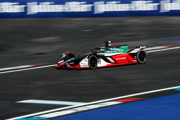 Brazilian driver Lucas Di Grassi of the Audi ABT Schaeffler team in action during the Grand Prix of Formula E at the Autodromo Hermanos Rodriguez of Mexico City, Mexico, 15 February 2020. Grand Prix of Formula E in Mexico City !ACHTUNG: NUR REDAKTIONELLE NUTZUNG!  Copyright: xJosexMendezx AME2891 20200216-637174086398901052