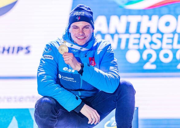 16 02 2020, Suedtirol Arena, Antholz, ITA, IBU World Championships Biathlon, men, 12,5 km Pursuit of IBU Biathlon World Championships 2020 at the Suedtirol Arena in Antholz, Italy on 2020 02 16 Antholz  EP_ade