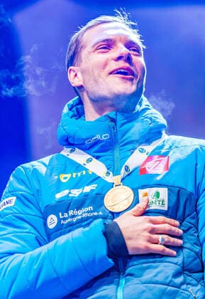 16 02 2020, Suedtirol Arena, Antholz, ITA, IBU World Championships Biathlon, men, 12,5 km Pursuit of IBU Biathlon World Championships 2020 at the Suedtirol Arena in Antholz, Italy on 2020 02 16 Antholz  EP_ade