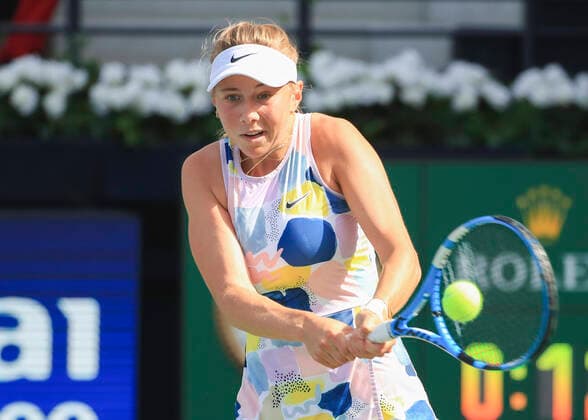 Amanda Anisimova USA Tennis Dubai Tennis Championships 2020 WTA Dubai Duty Free Tennis Stadium Dubai United Arab Emirates 17 February 2020 Copyright: xJuergenxHasenkopfx