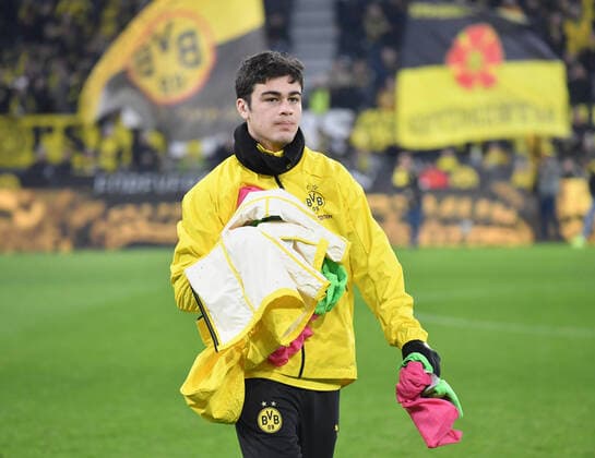 14 02 2020, Football CEF, Season 2019 2020, 1 Bundesliga, 22 Matchday, Borussia Dortmund Eintracht Frankfurt 4 0, Giovanni Reyna Borussia Dortmund Dortmund Nordrhein Westfalen Germany Team2