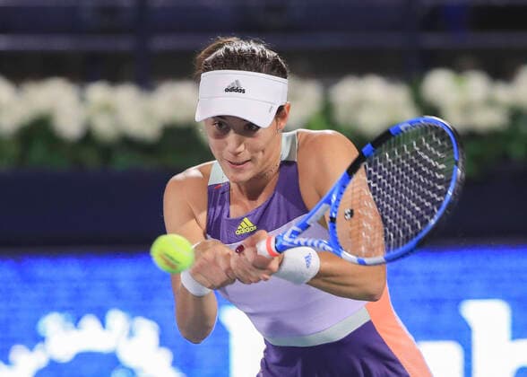 Garbine Muguruza Tennis Dubai Tennis Championships 2020 WTA Dubai Duty Free Tennis Stadium Dubai United Arab Emirates 17 February 2020 Copyright: xJuergenxHasenkopfx