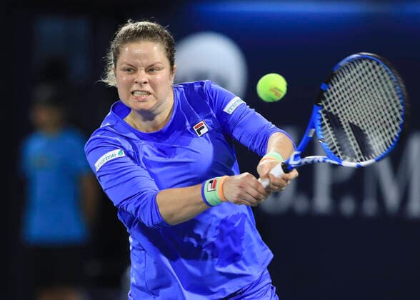 Kim Clijsters BEL Tennis Dubai Tennis Championships 2020 WTA Dubai Duty Free Tennis Stadium Dubai United Arab Emirates 17 February 2020 Copyright: xJuergenxHasenkopfx
