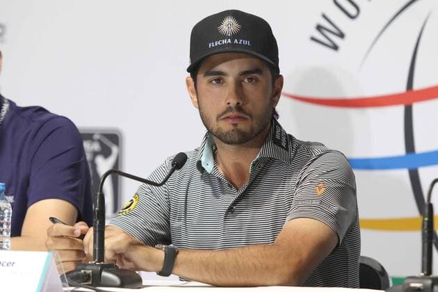 February 19, 2020 EUM20200219DEP10 JPG CIUDAD DE MEXICO Golf WGC Mexico February 19, 2020 Mexican golfer Abraham Ancer during press conference prior to his participation in the World Golf Championship Mexico Photo Agency EL UNIVERSALCarlos MejiaEELG Latin News February 19, 2020  - ZUMAu78_ 20200219_zaf_u78_035 Copyright: xElxUniversalx