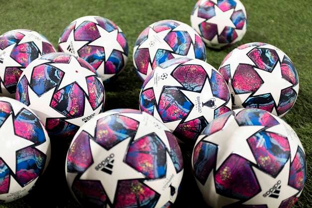 Feature, Spiaelbaelle, Ball, Baelle, Adidas, Fussball Champions League, Round of 16 First leg, Borussia Dortmund DO Paris St Germain PSG 2 1, on 18 02 2020 in Dortmund Germany Â
