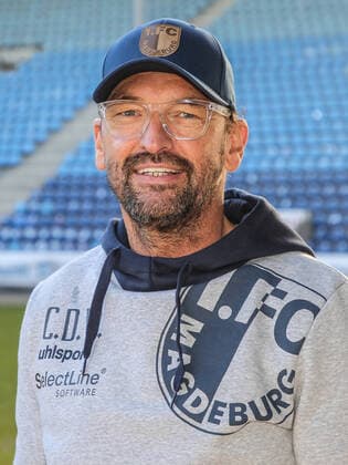 Head Coach Claus Dieter Wollitz 1 FC Magdeburg 3 League Season 2019 20 1089904934
