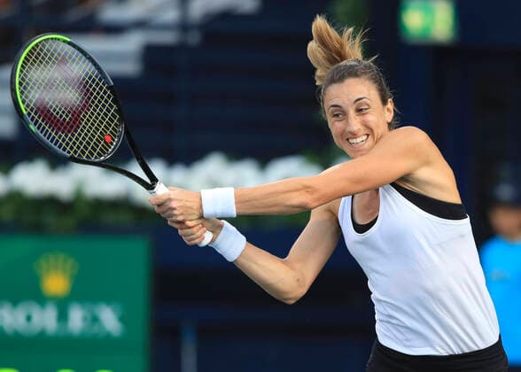 Petra Martic Tennis Dubai Tennis Championships 2020 WTA Dubai Duty Free Tennis Stadium Dubai United Arab Emirates 21 February 2020 Copyright: xJuergenxHasenkopfx