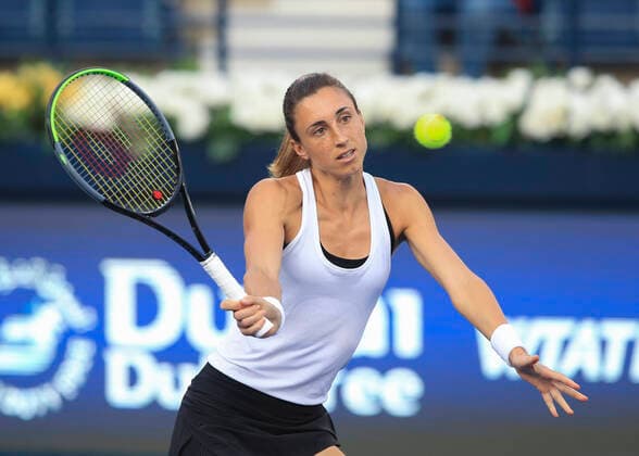 Petra Martic Tennis Dubai Tennis Championships 2020 WTA Dubai Duty Free Tennis Stadium Dubai United Arab Emirates 21 February 2020 Copyright: xJuergenxHasenkopfx