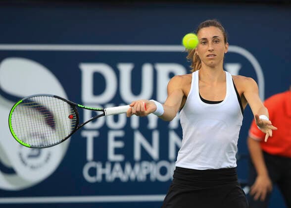 Petra Martic Tennis Dubai Tennis Championships 2020 WTA Dubai Duty Free Tennis Stadium Dubai United Arab Emirates 21 February 2020 Copyright: xJuergenxHasenkopfx