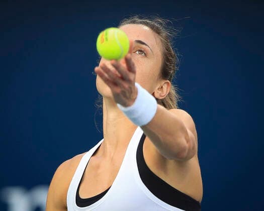 Petra Martic Tennis Dubai Tennis Championships 2020 WTA Dubai Duty Free Tennis Stadium Dubai United Arab Emirates 21 February 2020 Copyright: xJuergenxHasenkopfx