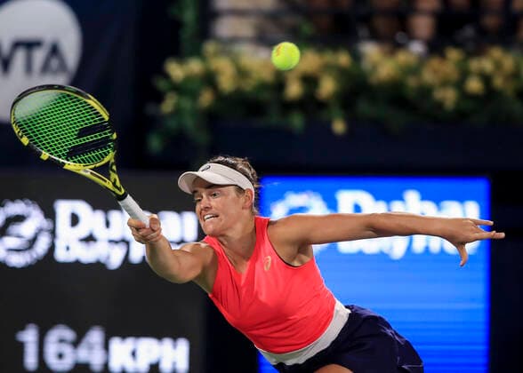 Jennifer Brady Tennis Dubai Tennis Championships 2020 WTA Dubai Duty Free Tennis Stadium Dubai United Arab Emirates 21 February 2020 Copyright: xJuergenxHasenkopfx