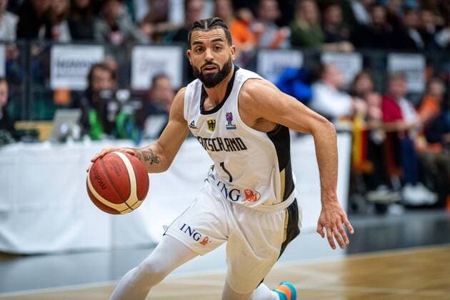 Basketball Vechta 21 02 2020 FIBA EuroBasket 2021 Qualifier Qualification Germany GER France FRA Joshiko Saibou Germany, No 01