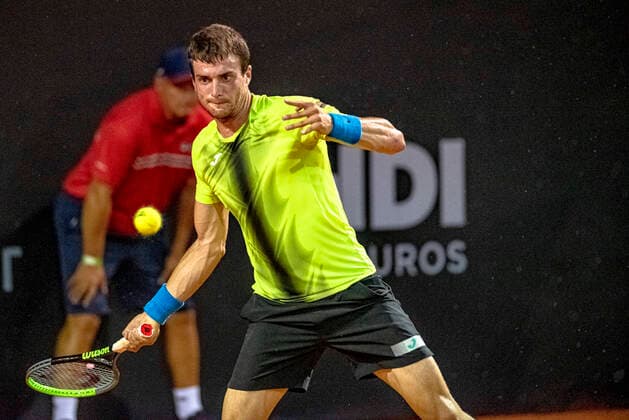 Rio Open RIO DE JANEIRO, RJ - 22.02.2020: RIO OPEN - Pedro Martinez (ESP) in a match valid for the quarterfinals of the Rio Open 2020 ATP500, held at Joquei Clube Brasileiro, in the city of Rio de Janeiro-RJ, this Friday (21). (Photo: Fabio Leoni Fotoarena) x1878725x  FabioxLeoni