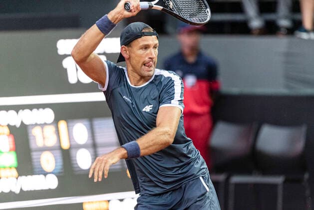 Rio Open RIO DE JANEIRO, RJ - 22.02.2020: RIO OPEN - Lukasz Kubot (POL) in a match valid for the semi-finals (doubles) l of the Rio Open 2020 ATP500, held at Joquei Clube Brasileiro, in the city of Rio de Janeiro-RJ, this Saturday (22). (Photo: Fabio Leoni Fotoarena) x1878838x  FabioxLeoni