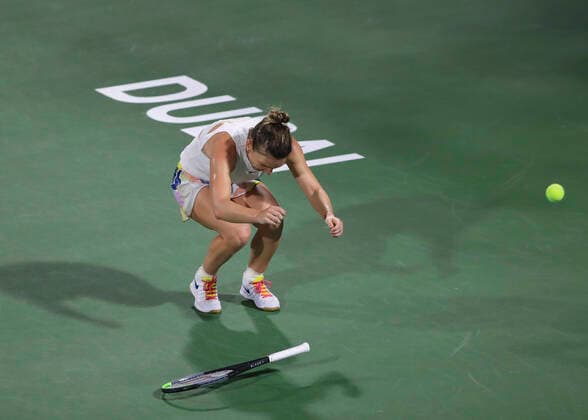 Simona Halep, Final, Final Tennis Dubai Tennis Championships 2020 WTA Dubai Duty Free Tennis Stadium Dubai United Arab Emirates 22 February 2020 Copyright: xJuergenxHasenkopfx