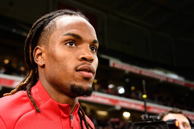 Presentation - Line up Renato Sanches ( 18 - LOSC ) - FOOTBALL : Lille OSC vs Toulouse FC - Ligue 1 - Lille - 22 02 2020 FedericoPestellini Panoramic 