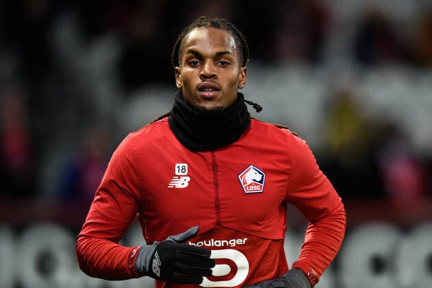 Renato Sanches ( 18 - LOSC ) - FOOTBALL : Lille OSC vs Toulouse FC - Ligue 1 - Lille - 22 02 2020 FedericoPestellini Panoramic 