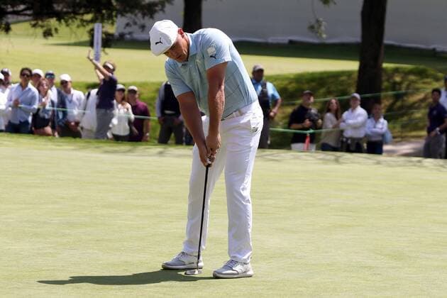 February 22, 2020: EUM20200222DEP16.JPG .CIUDAD DE MEXICO. GolfWGC Mexico.- 22 de febrero de 2020. El golfista estadounidense Bryson Dechambeau durante el tercer dia del World Golf Championships Mexico, en el club de golf Chapultepec. Foto: Agencia EL UNIVERSALCarlos MejiaEELG Latin News: February 22, 2020  - ZUMAu78_ 20200222_zaf_u78_054 Copyright: xElxUniversalx