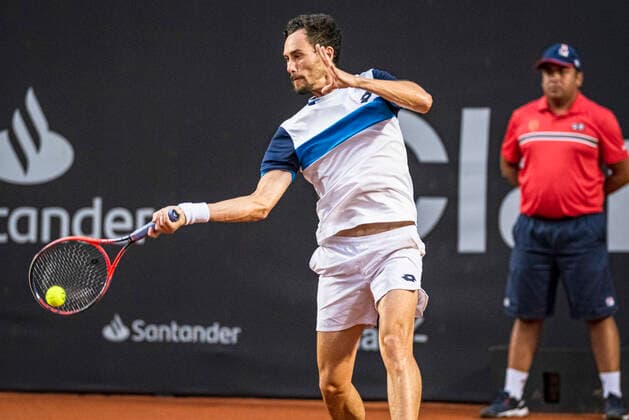 Rio Open RIO DE JANEIRO, RJ - 23.02.2020: RIO OPEN - Gianluca Mager (ITA) in a match valid for the final of the Rio Open 2020 ATP500, held at Joquei Clube Brasileiro, in the city of Rio de Janeiro-RJ, this Sunday (23). (Photo: Fabio Leoni Fotoarena) x1880386x  FabioxLeoni