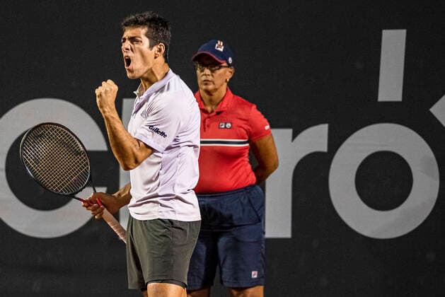 Rio Open RIO DE JANEIRO, RJ - 23.02.2020: RIO OPEN - Cristian Garin (CHI) in a valid match for the Rio Open 2020 ATP500 final, held at Joquei Clube Brasileiro, in the city of Rio de Janeiro-RJ, this Sunday (23). (Photo: Fabio Leoni Fotoarena) x1880393x  FabioxLeoni