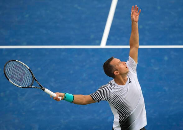 Philipp Kohlschreiber GER Tennis Dubai Duty Free Tennis Championships ATP Dubai Duty Free Tennis Stadium Dubai United Arab Emirates 24 February 2020 Copyright: xJuergenxHasenkopfx