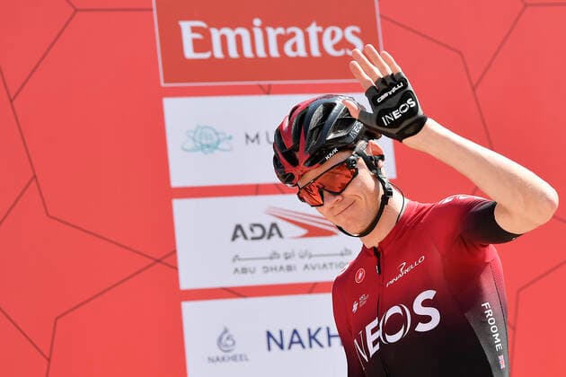 Photo LaPresse - Fabio Ferrari February 24, 2020 Dubai (United Arab Emirates) Cycling UAE Tour 2020 - Dubai Municipality Stage 2 - From Hatta to Hatta Dam - 104,39 miles In the pic:FRAILE MATARRANZ Omar(ESP)(ASTANA PRO TEAM)  Copyright: xLaPresse xFabioxFerrarix