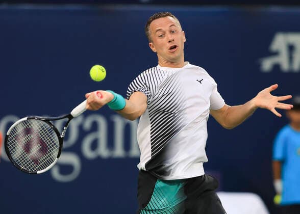 Philipp Kohlschreiber GER Tennis Dubai Duty Free Tennis Championships ATP Dubai Duty Free Tennis Stadium Dubai United Arab Emirates 24 February 2020 Copyright: xJuergenxHasenkopfx