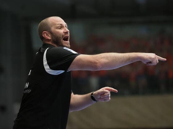 Heiko Grimm MT Melsungen, coach at the match TSG Ludwigshafen Friesenheim vs MT Melsungen in the 1 Handball Bundesliga on 23 02 2020, Ludwigshafen Melsungen Ludwigshafen Copyright: xMichaelxBermel Eibner-Pressefotox EP_mbl