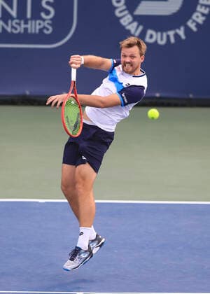 Andreas Mies and Kevin Krawietz GER , Double Tennis Dubai Duty Free Tennis Championships ATP Dubai Duty Free Tennis Stadium Dubai United Arab Emirates 26 February 2020 Â Copyright: xJuergenxHasenkopfx