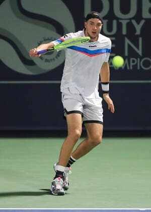 Jan Lennard Struff GER Tennis Dubai Duty Free Tennis Championships ATP Dubai Duty Free Tennis Stadium Dubai United Arab Emirates 26 February 2020 Â Copyright: xJuergenxHasenkopfx