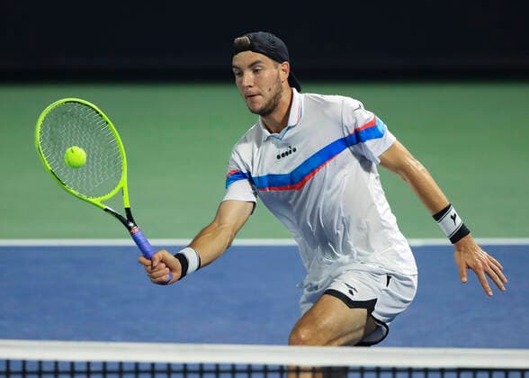 Jan Lennard Struff GER Tennis Dubai Duty Free Tennis Championships ATP Dubai Duty Free Tennis Stadium Dubai United Arab Emirates 26 February 2020 Â Copyright: xJuergenxHasenkopfx