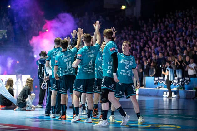 SG Flensburg Handewitt vs. RK Celje Pivovarna Lasko, Handball, EHF Champions League group stage, 26 02 20 Flensburg Entry SG Copyright: xBEAUTIFULxSPORTS MarioxM.xKobergx