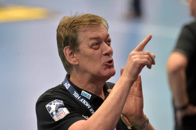 20 02 2020 pmk NC110352 Handball Men Bundesliga Season 2019 2020 Fuechse Berlin Velimir PETKOVIC Coach FuechseBerlin