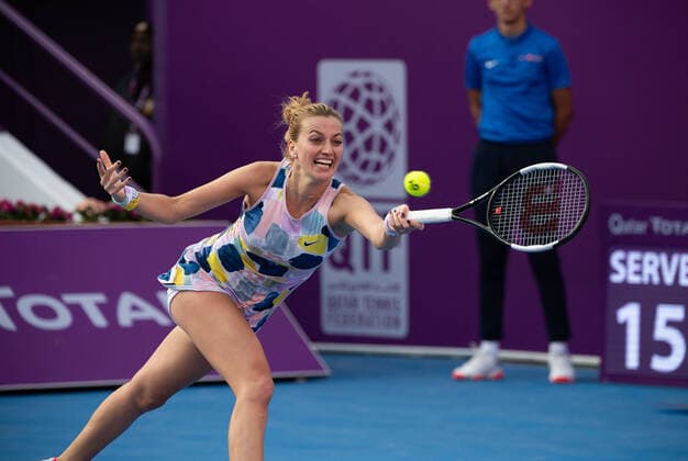 WTA Qatar TOTAL Open 2020 Doha Petra Kvitova CZE WTA Qatar TOTAL Open 2020