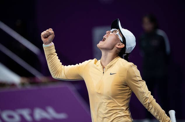 WTA Qatar TOTAL Open 2020 Doha Saisai Zheng CHN WTA Qatar TOTAL Open 2020