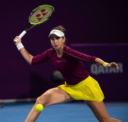 WTA Qatar TOTAL Open 2020 Doha Belinda Bencic SUI WTA Qatar TOTAL Open 2020