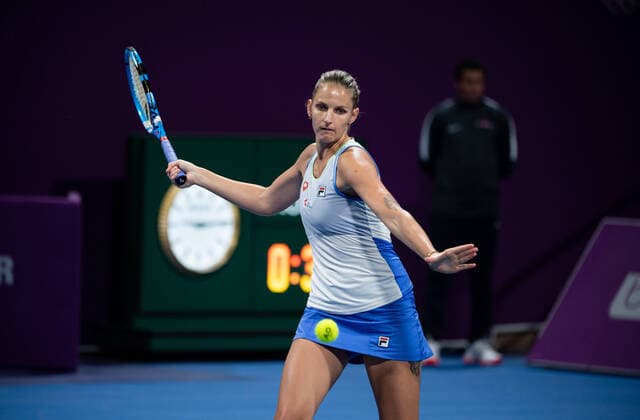 WTA Qatar TOTAL Open 2020 Doha Karolina Pliskova CZE WTA Qatar TOTAL Open 2020