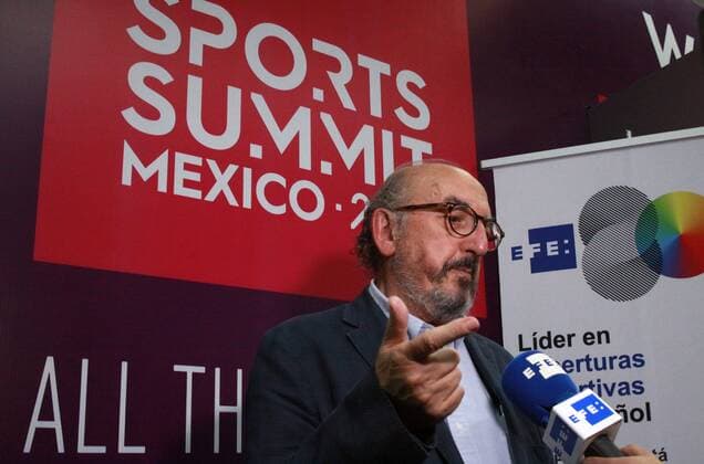 The founder of the Mediapro Group, the Spanish Jaume Roures, participates in the Sports Summit 2020, in Mexico City, Mexico, 26 February 2020. Roures acknowledged Wednesday that eSports will never have the same number of fans as LaLiga, because the age range of electronic sports fans is smaller than that of Spanish football fans. eSports will never have support as LaLiga, Mediapro founder sais !ACHTUNG: NUR REDAKTIONELLE NUTZUNG!  Copyright: xJorgexNunezx MEX6140 20200226-637183566616095058