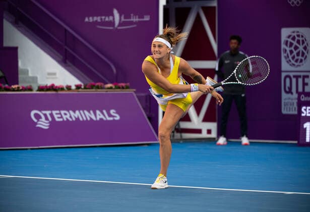 WTA Qatar TOTAL Open 2020 Doha Aryna Sabalenka BLR WTA Qatar TOTAL Open 2020
