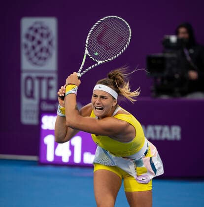 WTA Qatar TOTAL Open 2020 Doha Aryna Sabalenka BLR WTA Qatar TOTAL Open 2020
