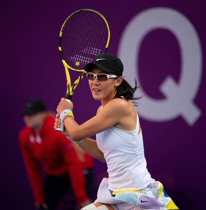 WTA Qatar TOTAL Open 2020 Doha Saisai Zheng CHN WTA Qatar TOTAL Open 2020