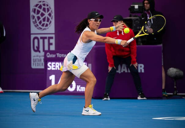 WTA Qatar TOTAL Open 2020 Doha Saisai Zheng CHN WTA Qatar TOTAL Open 2020